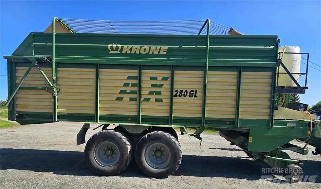 Krone AX 280 GL 自裝式拖車