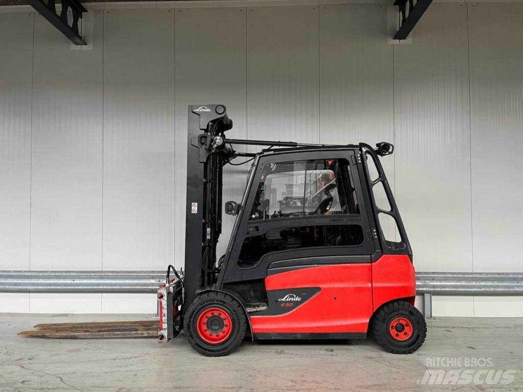 Linde E 50 電動堆高機