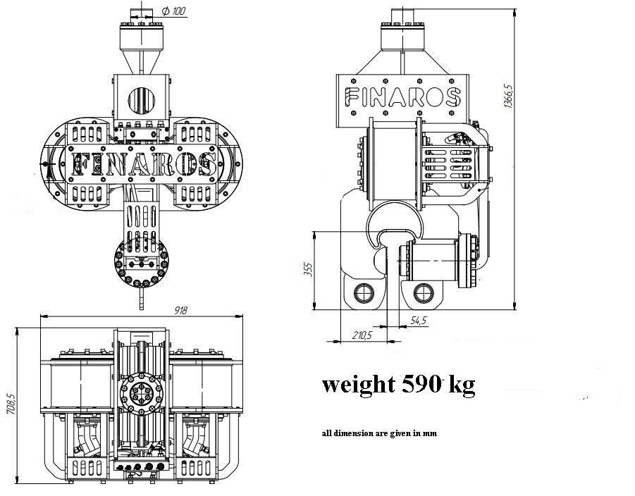  Finaros 200 振動打樁機