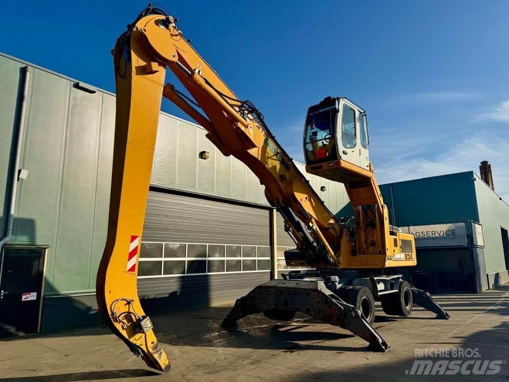 Liebherr A 934 C 廢棄物/工業用操作車