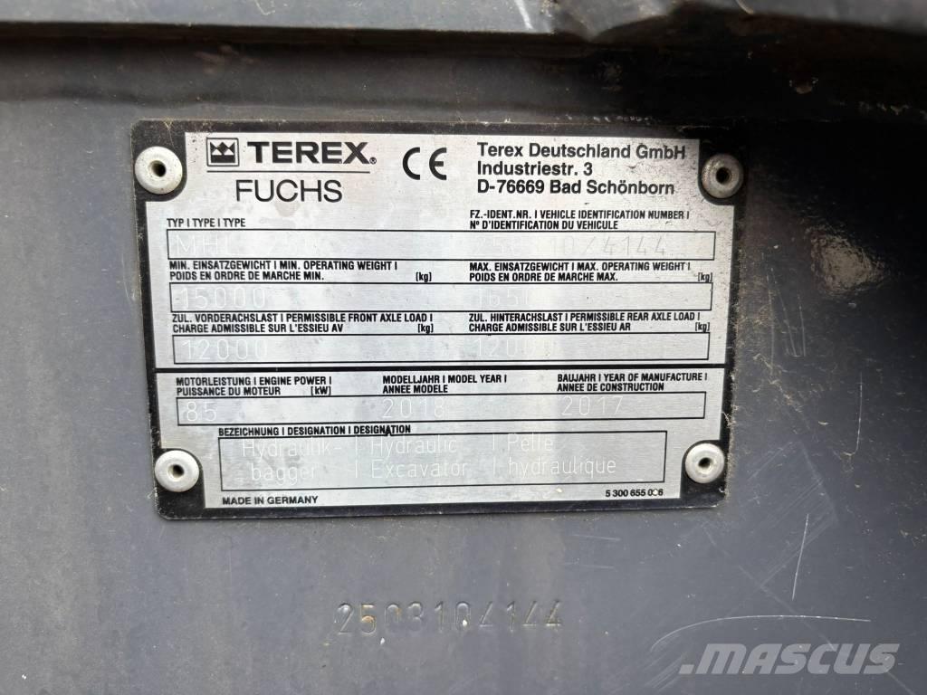 Fuchs MHL 250 廢棄物/工業用操作車