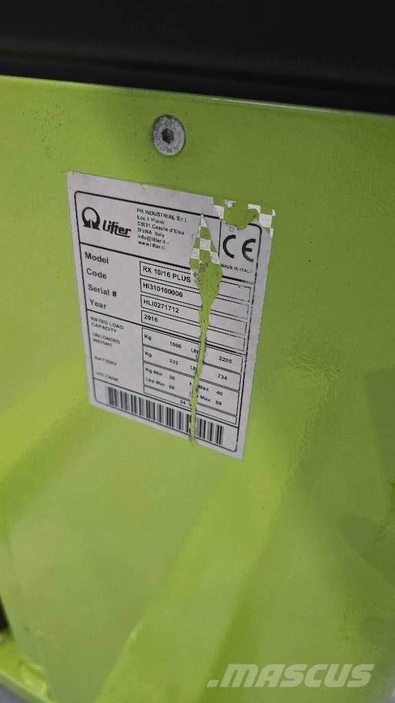 Pramac RX 10/16 行走控制式堆積機