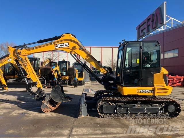 JCB 100 C 中型挖土機/掘鑿機/挖掘機 7t-12t