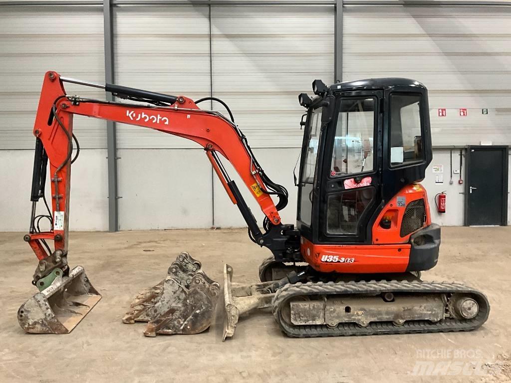 Kubota U 35-3 A 3 小型挖土機/掘鑿機<7t(小型挖掘機)