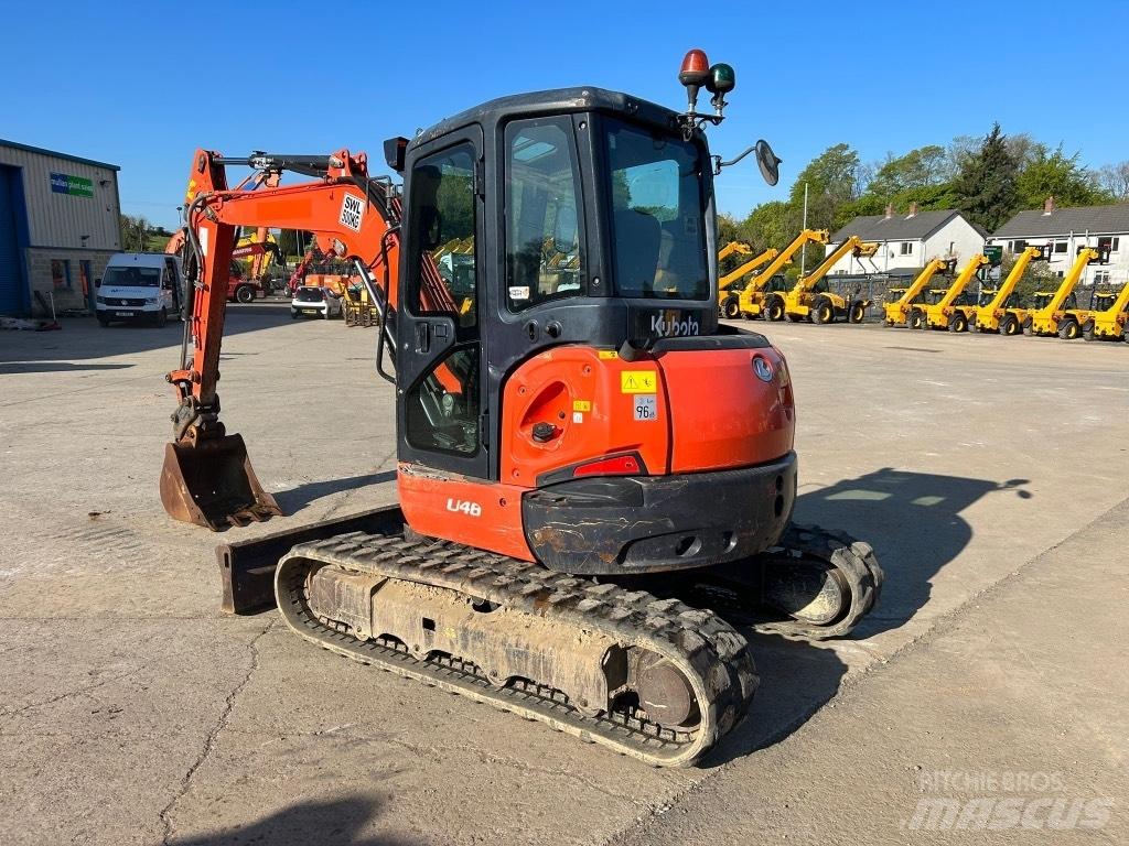 Kubota U48-4 小型挖土機/掘鑿機<7t(小型挖掘機)