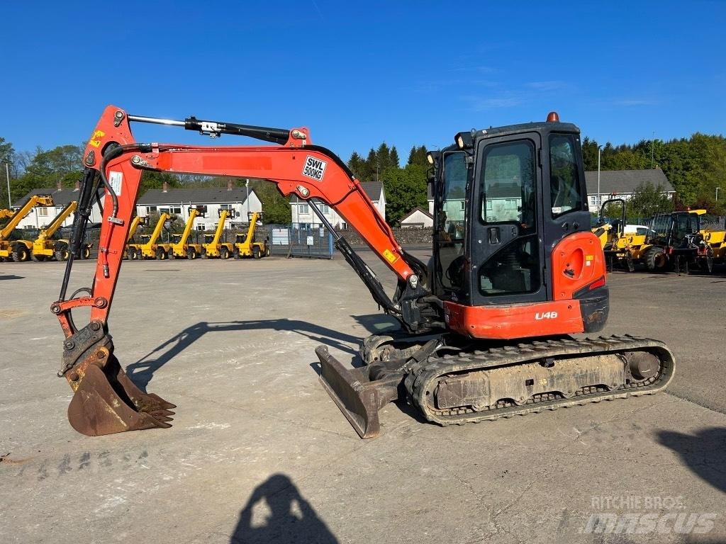 Kubota U48-4 小型挖土機/掘鑿機<7t(小型挖掘機)