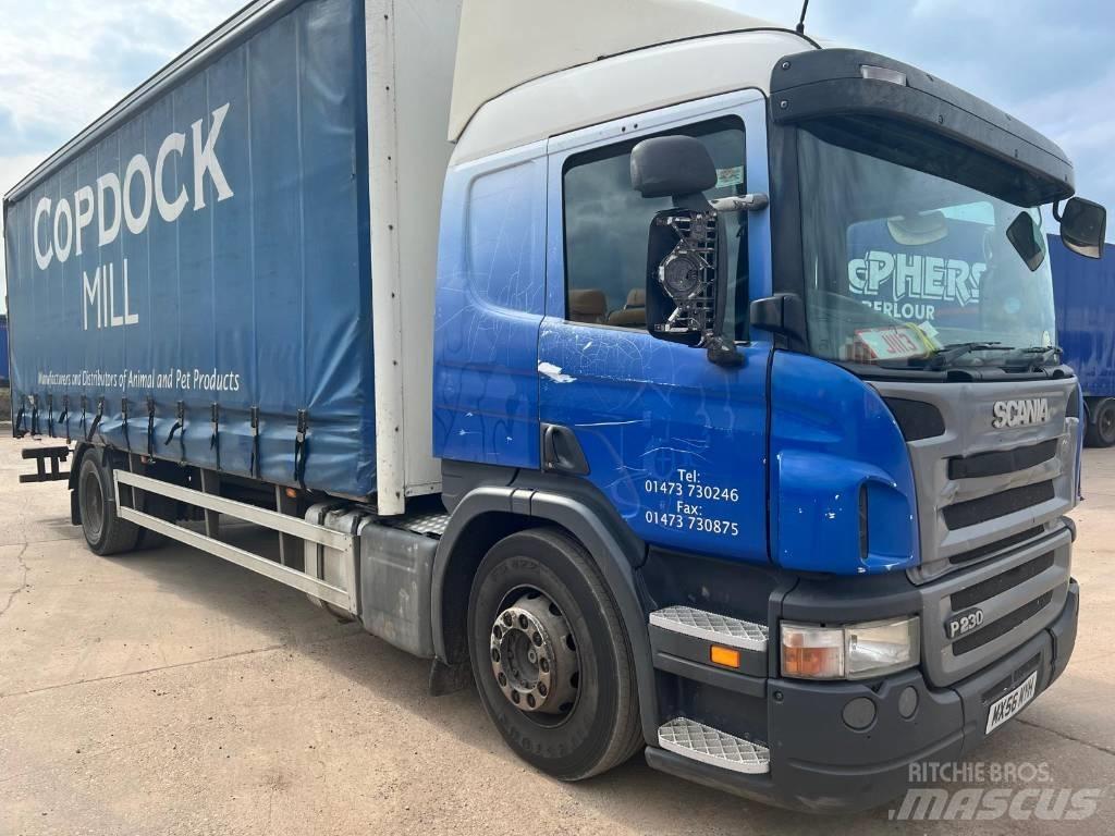 Scania P 230 篷布卡車