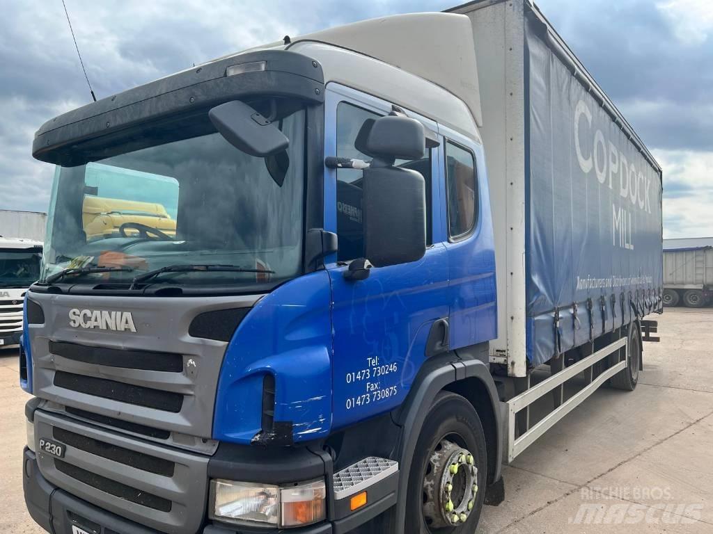 Scania P 230 篷布卡車