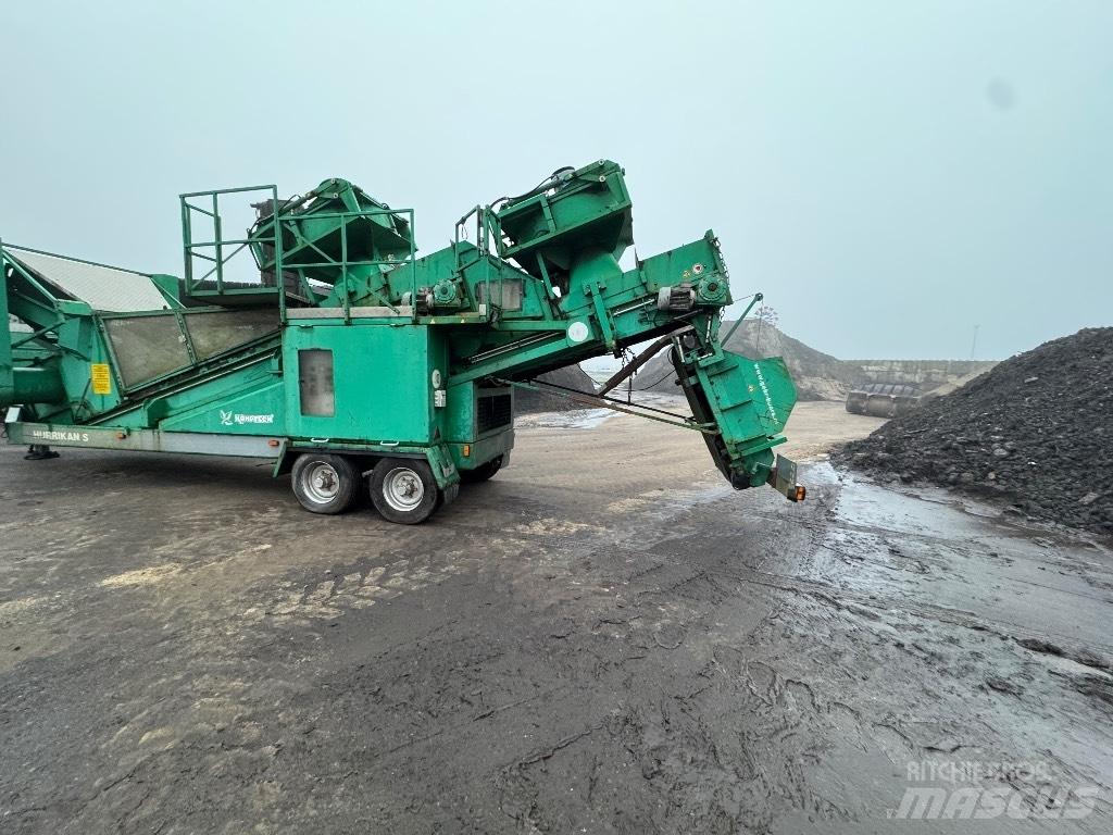 Komptech Hurrikan s 廢棄物選別設備