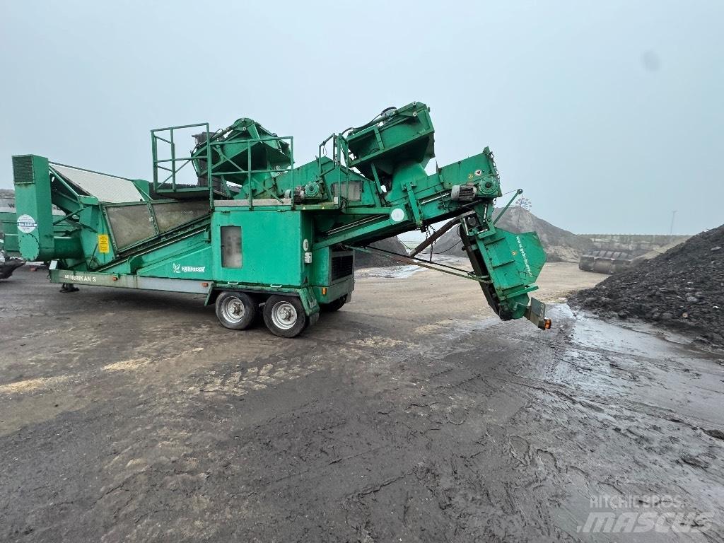 Komptech Hurrikan s 廢棄物選別設備