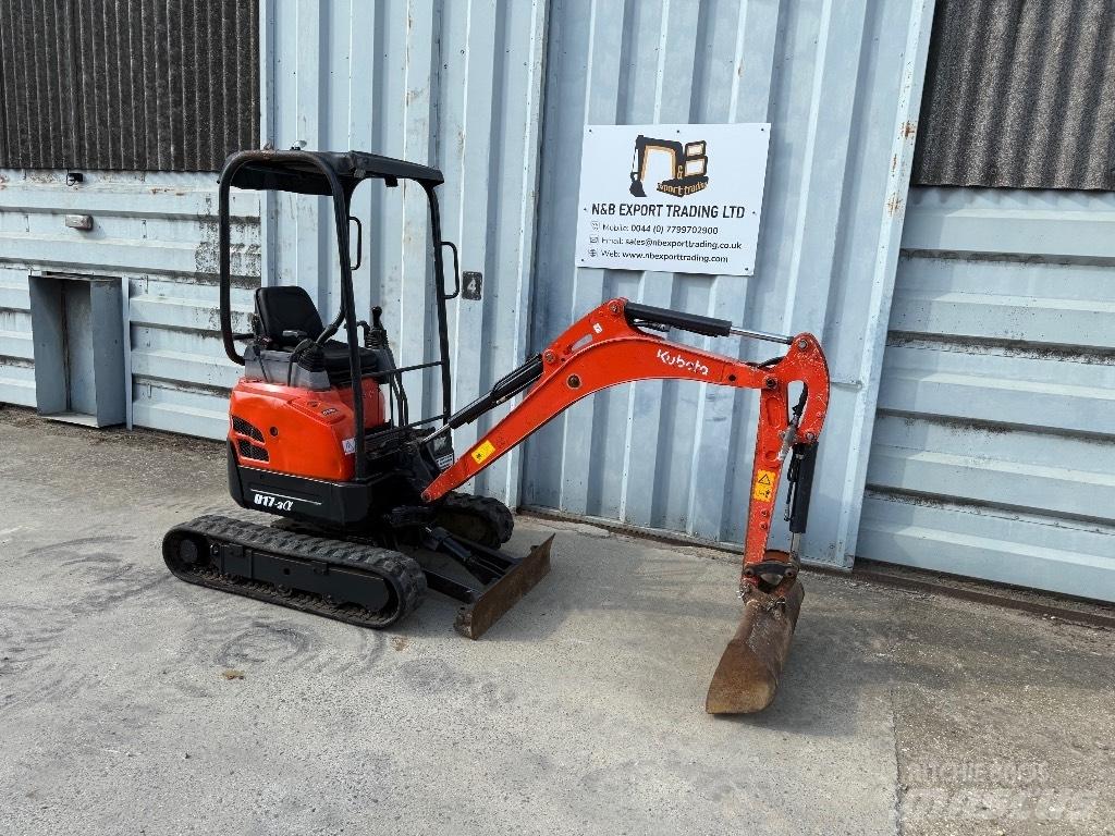 Kubota U 17 小型挖土機/掘鑿機<7t(小型挖掘機)