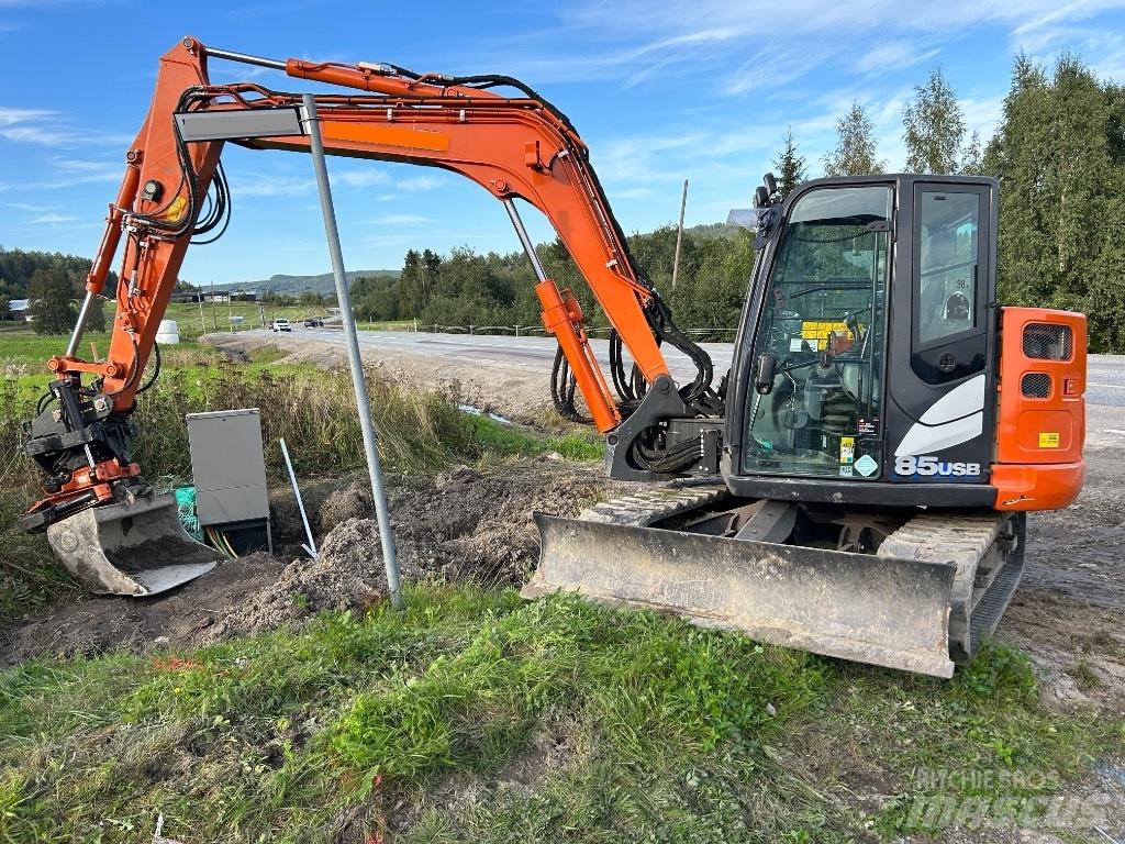 Hitachi ZX 85 US B-6 中型挖土機/掘鑿機/挖掘機 7t-12t