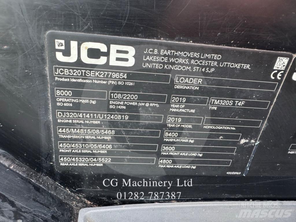 JCB TM 320 S 農業用伸縮臂裝載機