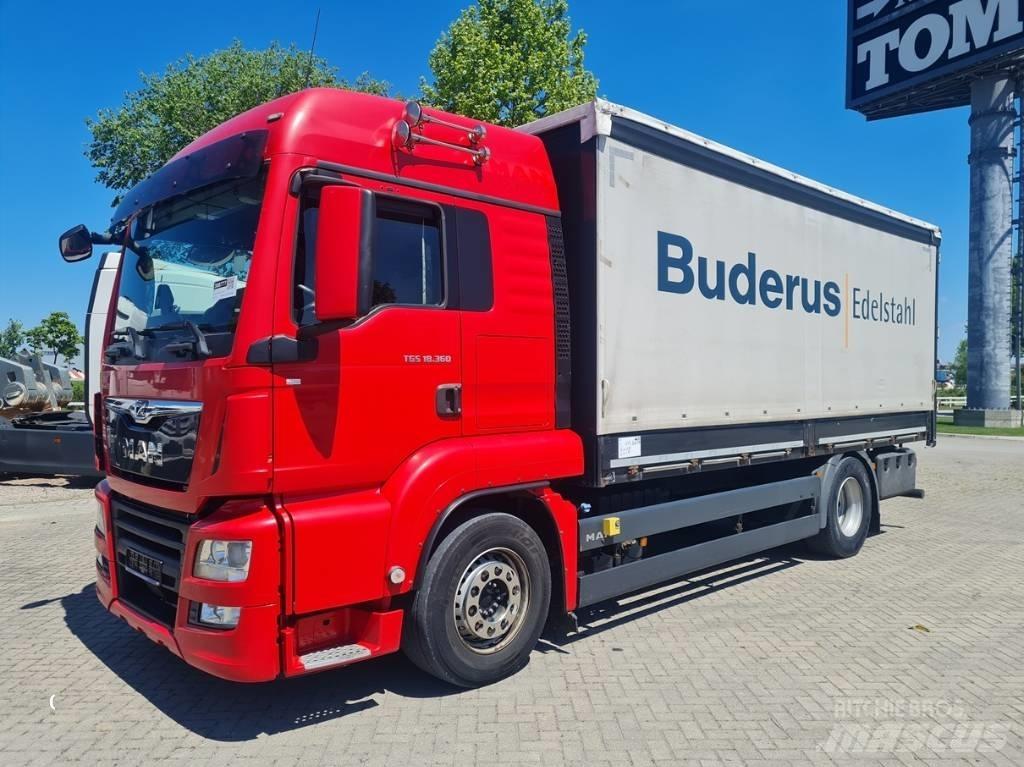 MAN TGS 18.360 / 6.1m 篷布卡車