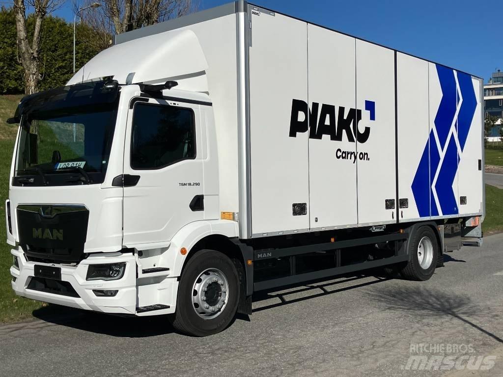 MAN TGM 18.290 貨箱式卡車