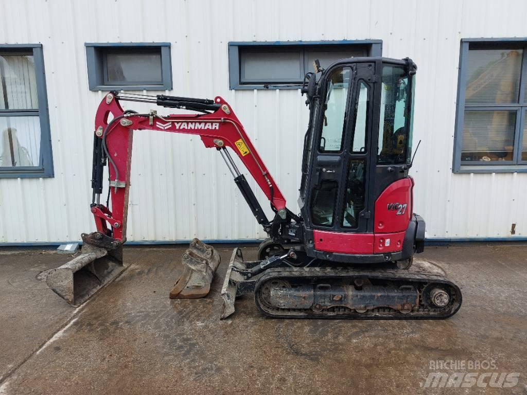 Yanmar Vio 27-6 小型挖土機/掘鑿機<7t(小型挖掘機)