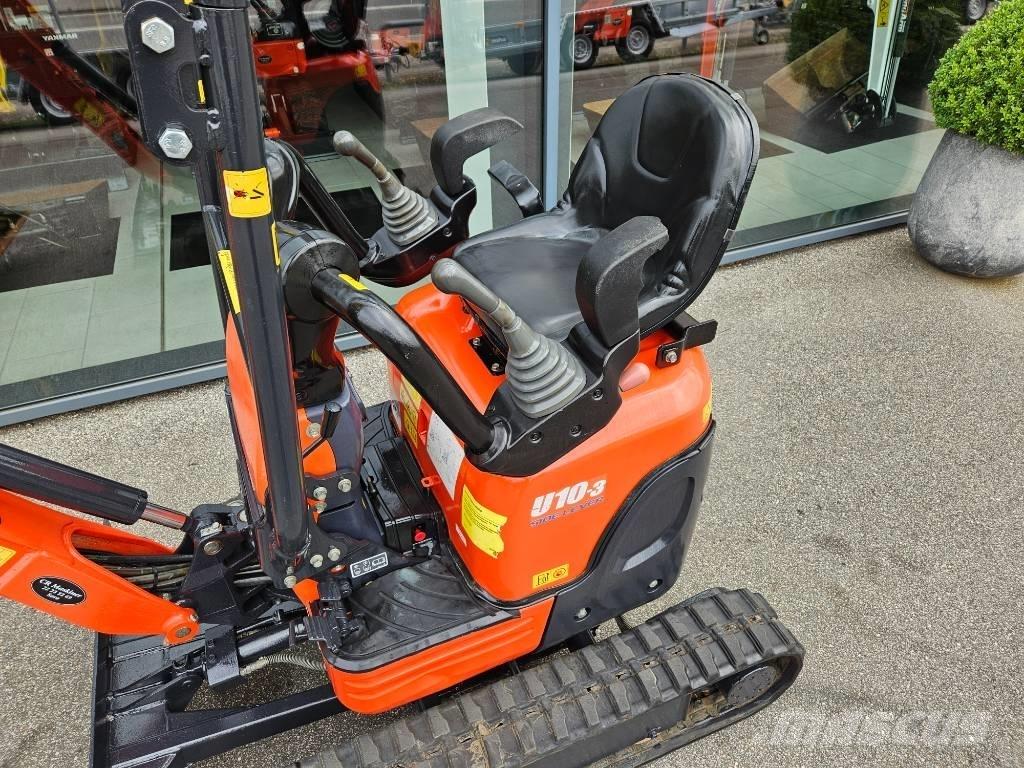 Kubota U 10-3 小型挖土機/掘鑿機<7t(小型挖掘機)