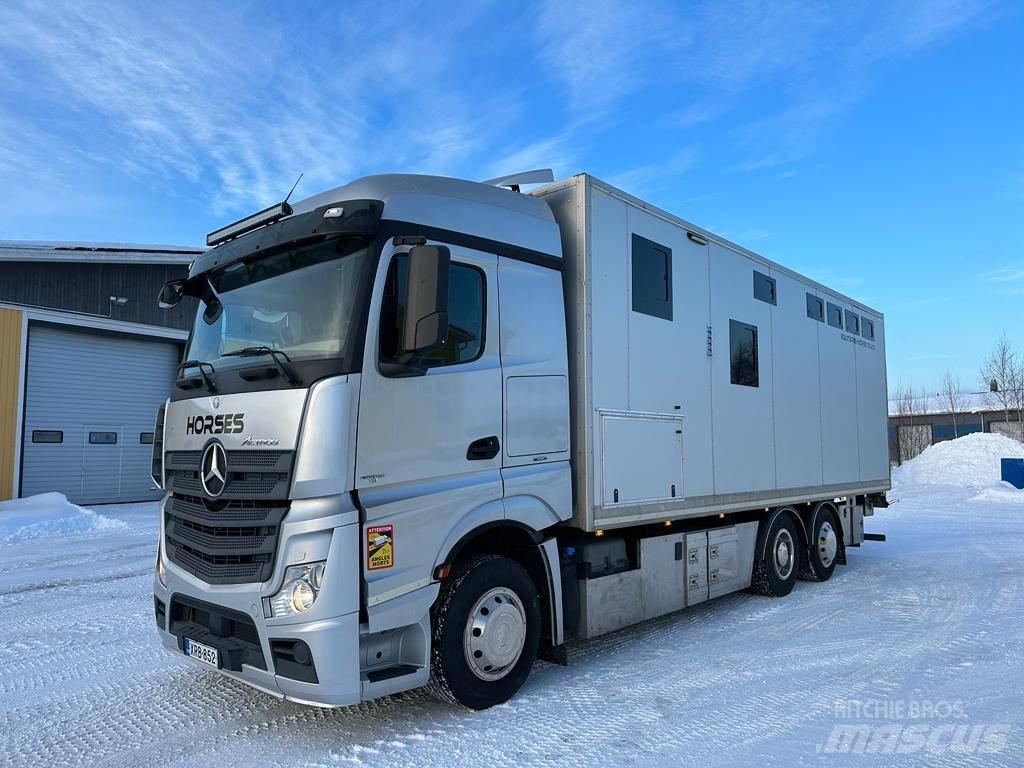 Mercedes-Benz Actros 動物運輸貨卡車