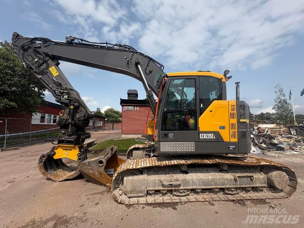 Volvo ECR 235 EL 履帶式 挖土機/掘鑿機/挖掘機