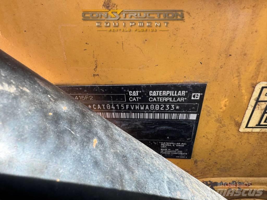CAT 415F 2 反鏟裝載機