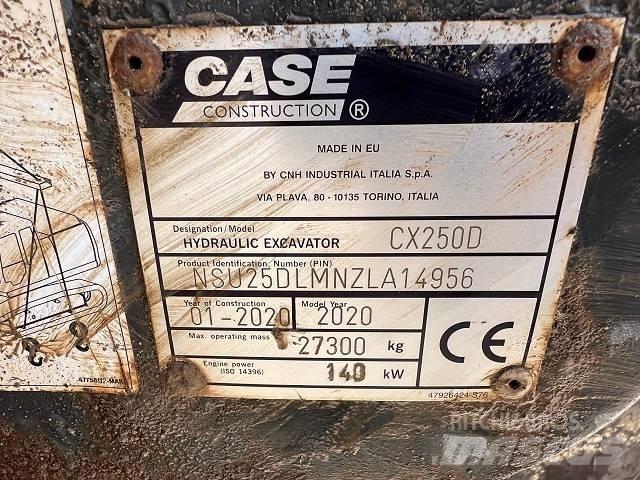 CASE CX 250 D 履帶式 挖土機/掘鑿機/挖掘機
