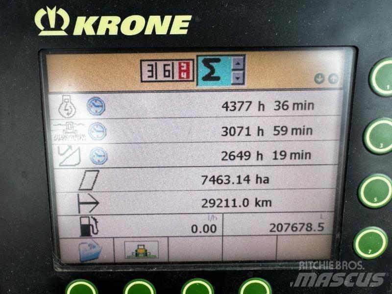 Krone Big X 500 自走式飼料採集機