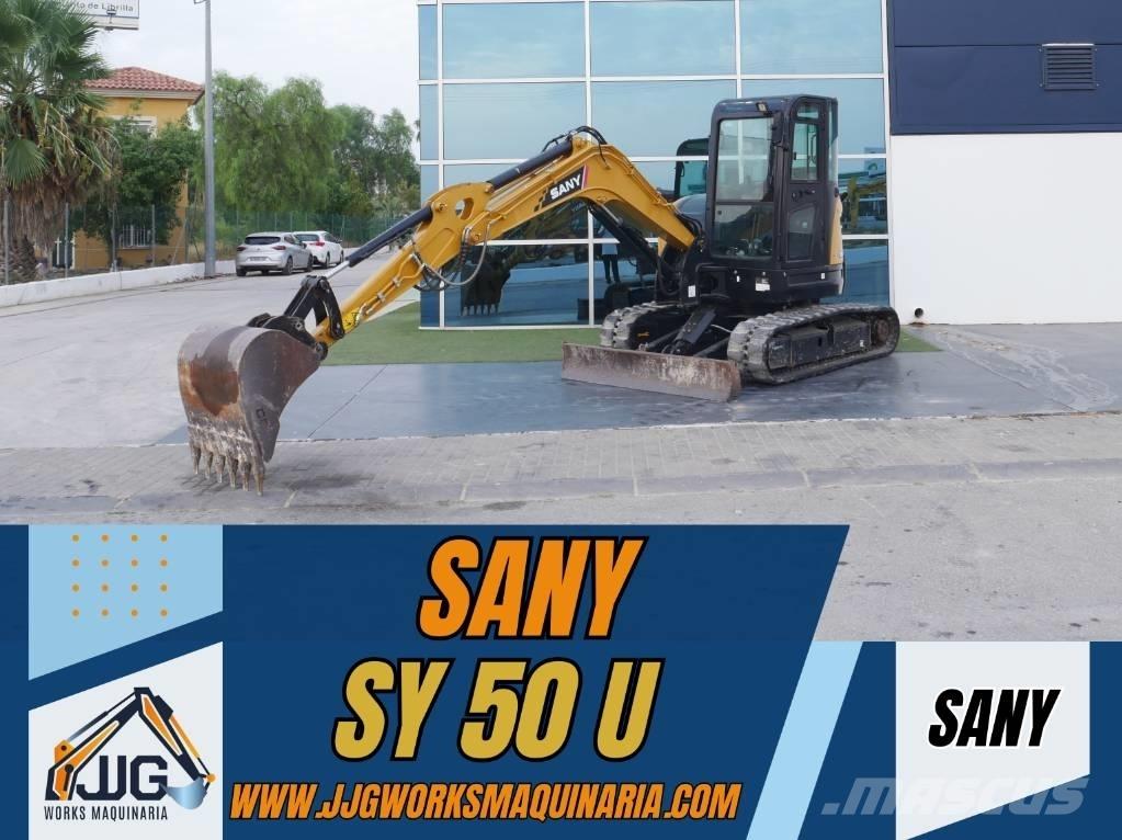 Sany SY 50 U 小型挖土機/掘鑿機<7t(小型挖掘機)