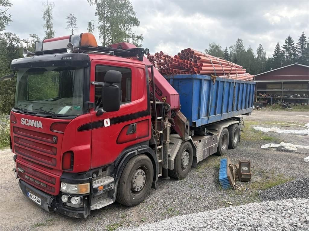 Scania R500 起重機卡車