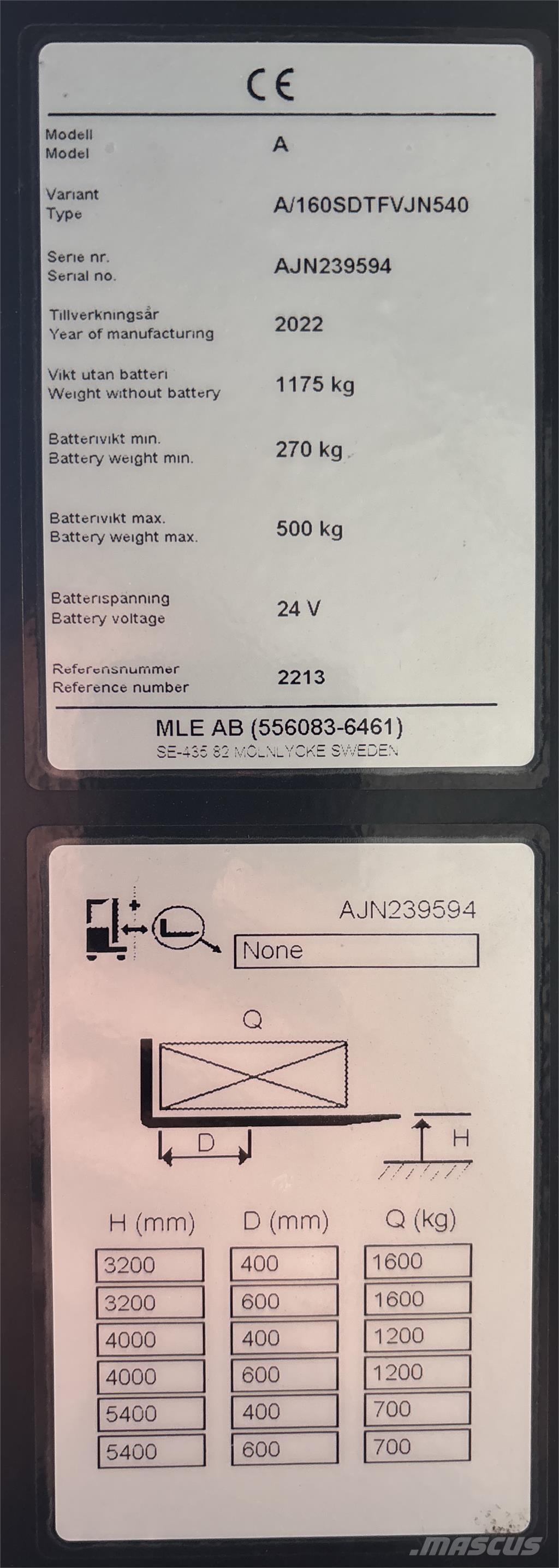 Atlet A160 自走式堆積機