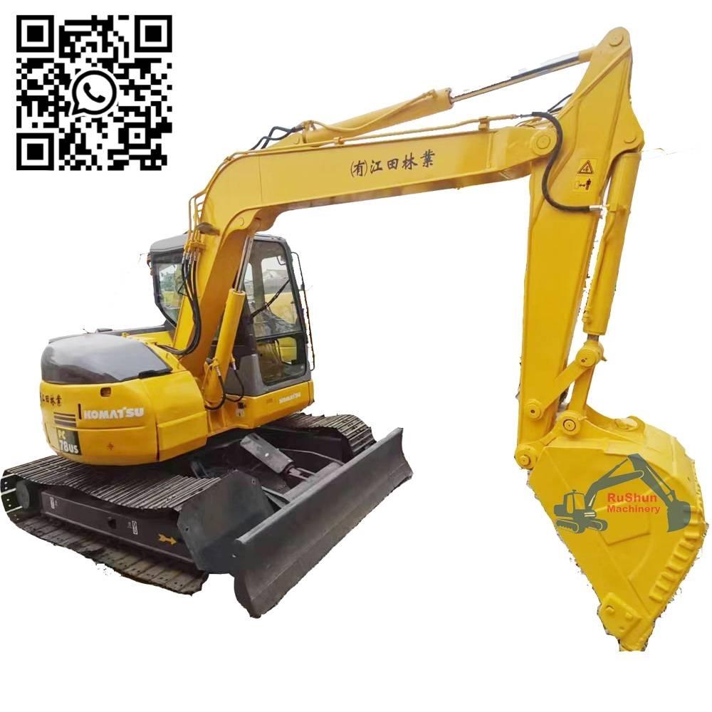 Komatsu PC78US 小型挖土機/掘鑿機<7t(小型挖掘機)