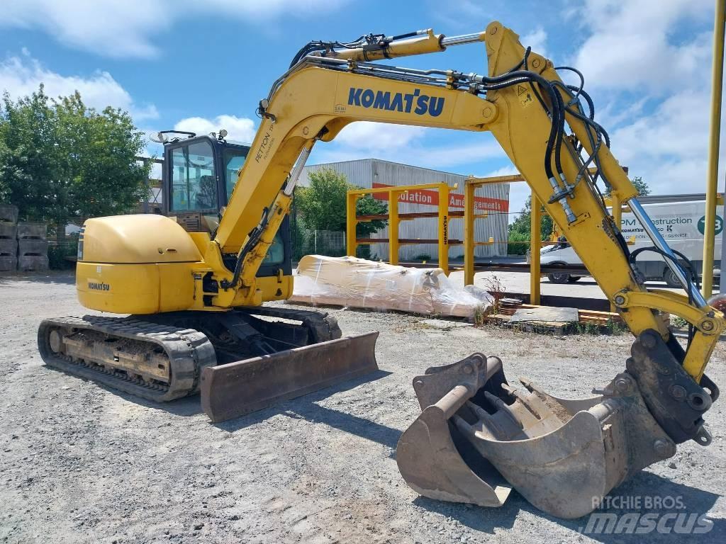 Komatsu PC80MR-5 中型挖土機/掘鑿機/挖掘機 7t-12t
