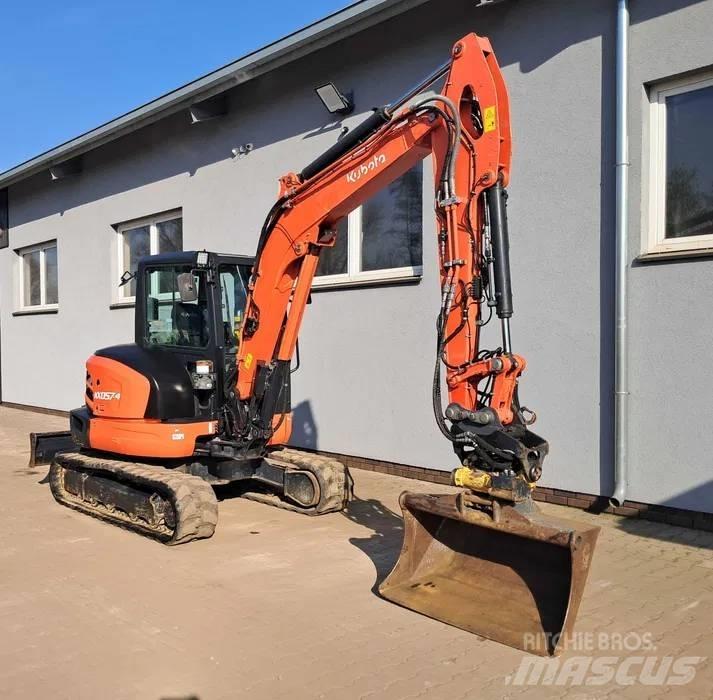 Kubota KX 057-4 小型挖土機/掘鑿機<7t(小型挖掘機)