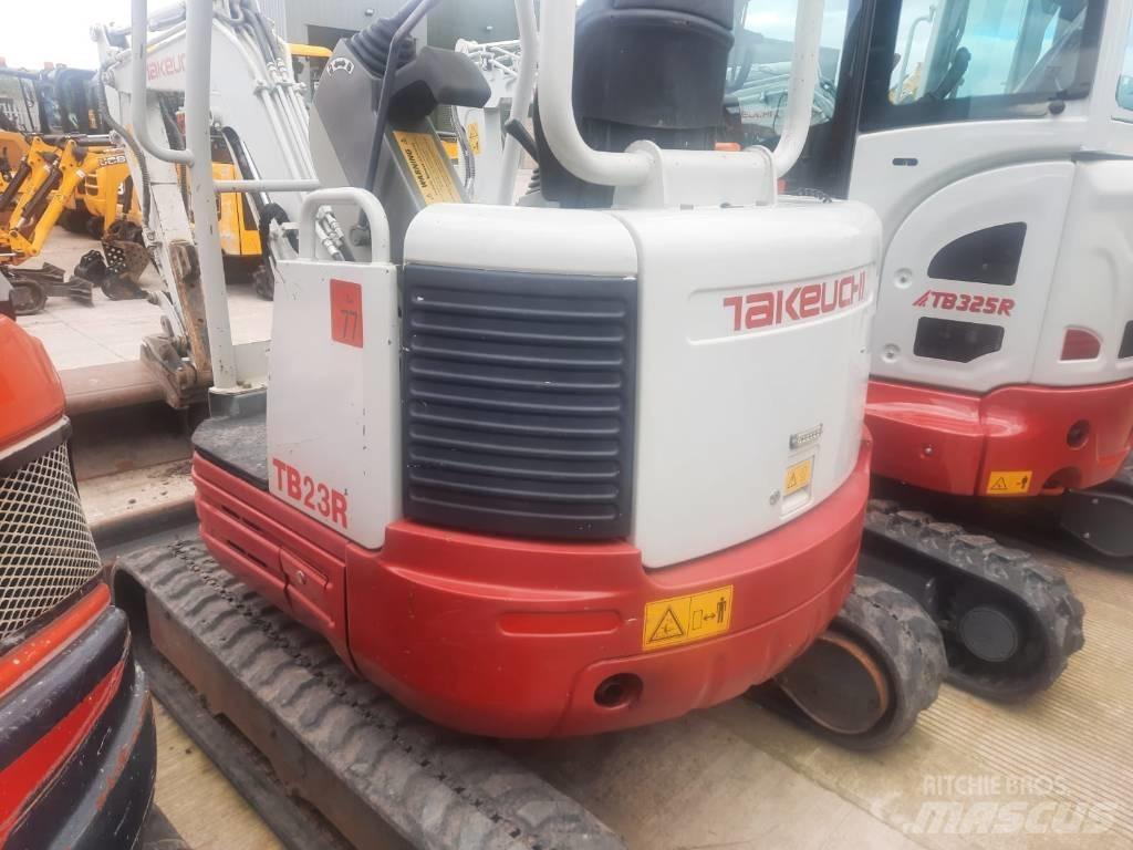 Takeuchi TB23R 小型挖土機/掘鑿機<7t(小型挖掘機)