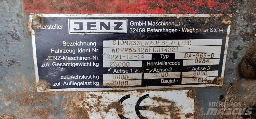 JENZ BA 965 D 移動式壓碎機