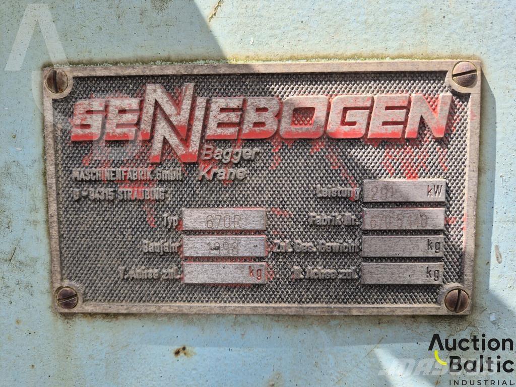 Sennebogen 670R 履帶式起重機