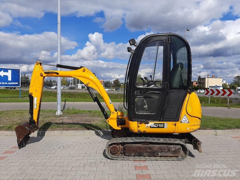 JCB 8018 小型挖土機/掘鑿機<7t(小型挖掘機)