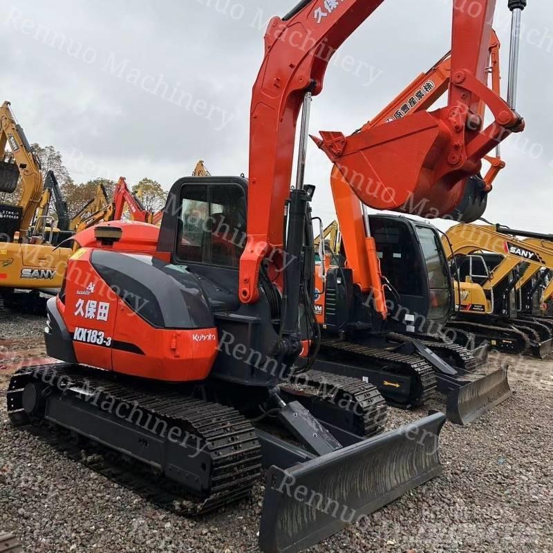 Kubota KX183 小型挖土機/掘鑿機<7t(小型挖掘機)