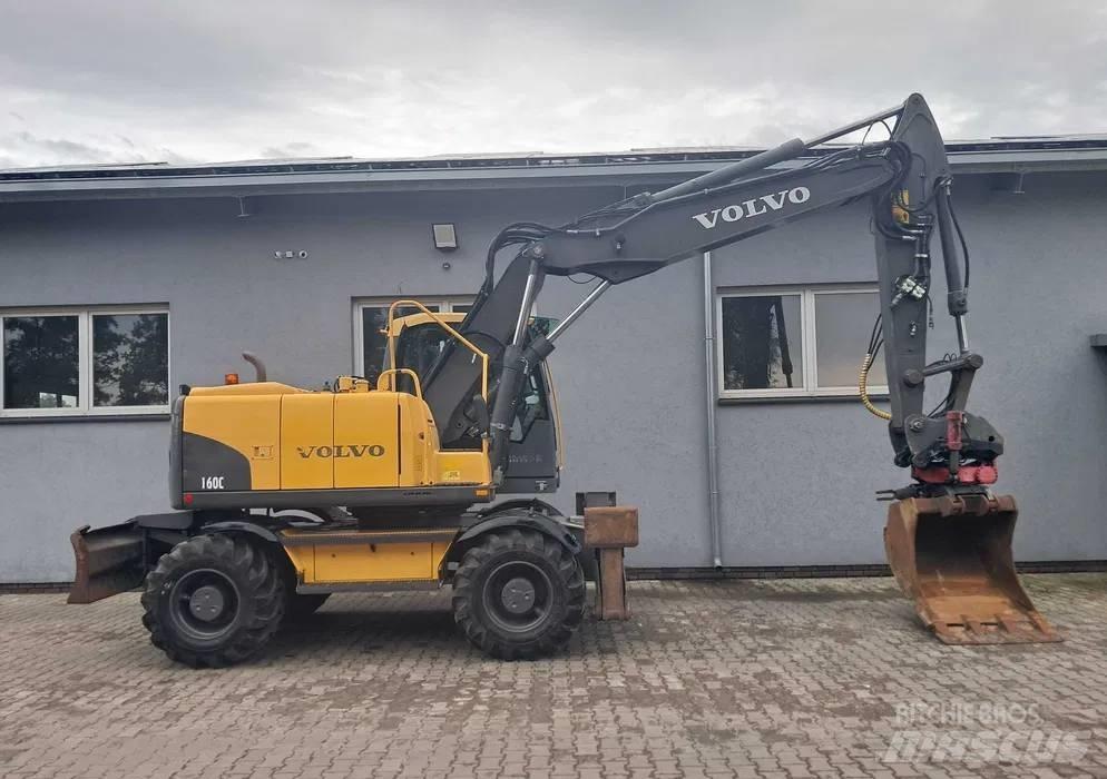 Volvo EW 160 C 旋轉式挖土機/掘鑿機/挖掘機
