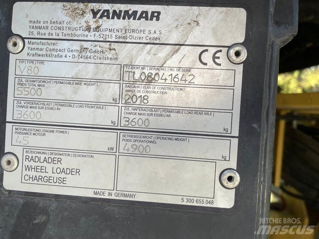 Yanmar V80 輪胎式裝載機