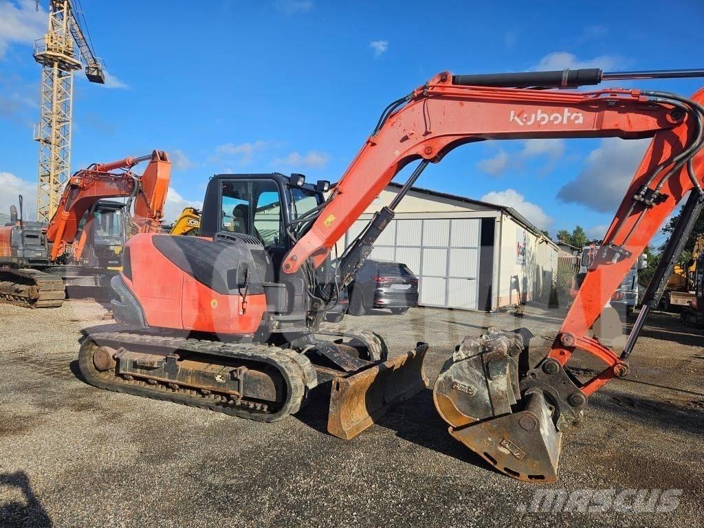 Kubota KX 080-4 中型挖土機/掘鑿機/挖掘機 7t-12t