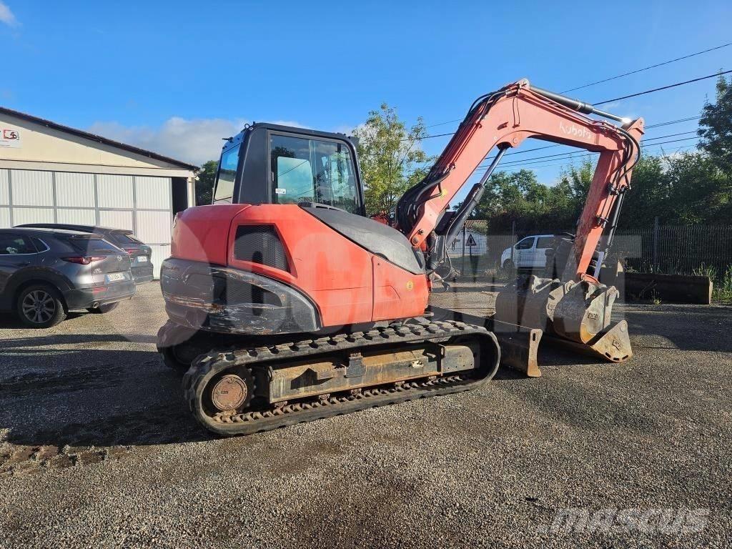 Kubota KX 080-4 中型挖土機/掘鑿機/挖掘機 7t-12t