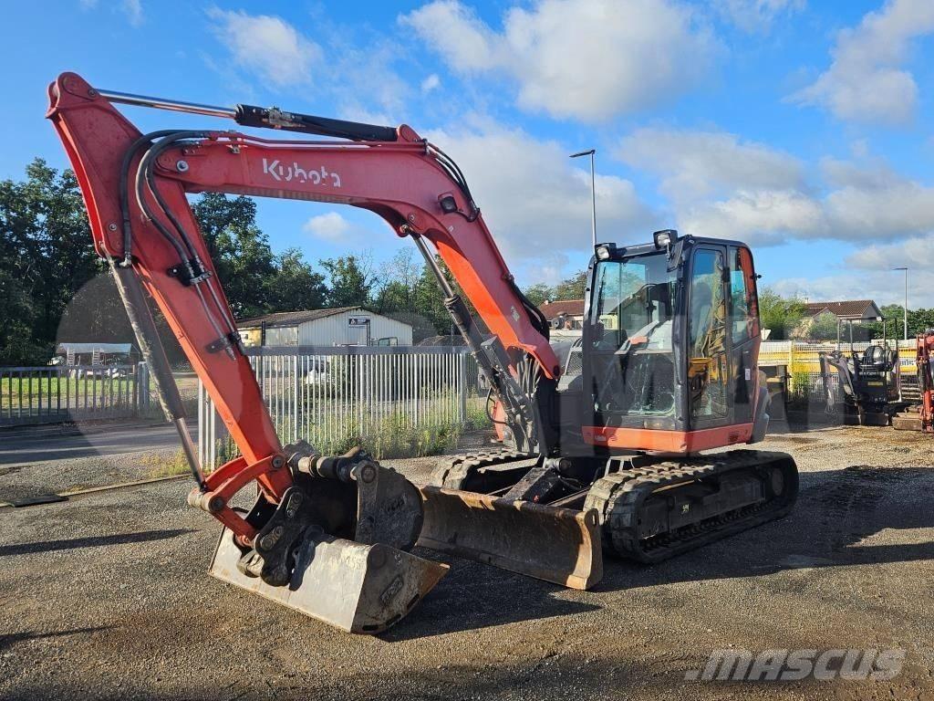 Kubota KX 080-4 中型挖土機/掘鑿機/挖掘機 7t-12t