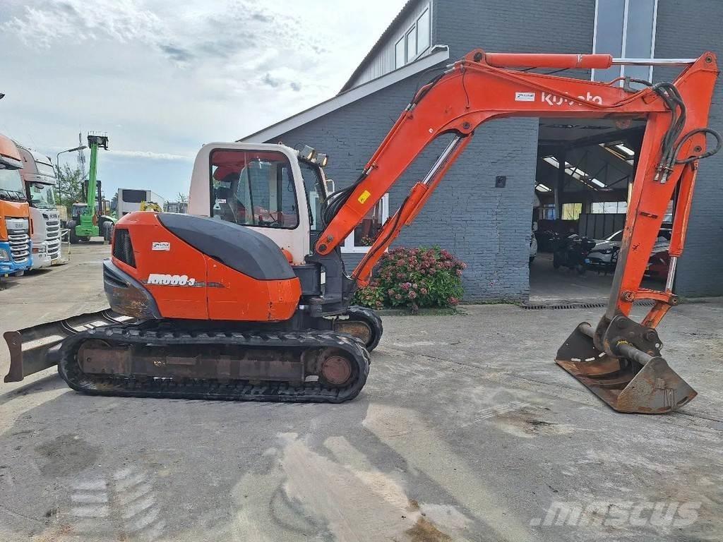 Kubota KX080 中型挖土機/掘鑿機/挖掘機 7t-12t