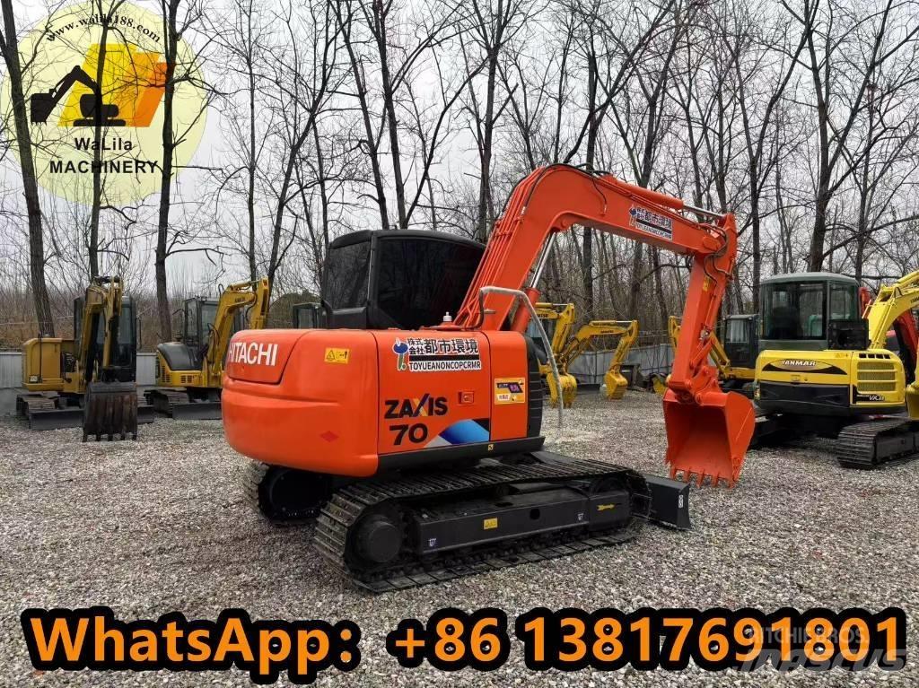 Hitachi ZX 70 小型挖土機/掘鑿機<7t(小型挖掘機)