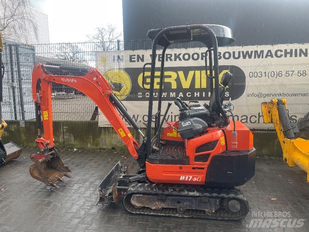 Kubota U17-3 hybride 小型挖土機/掘鑿機<7t(小型挖掘機)