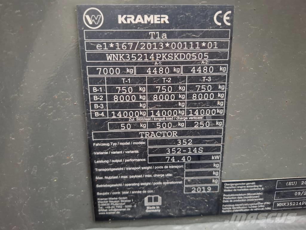 Kramer 8115 輪胎式裝載機