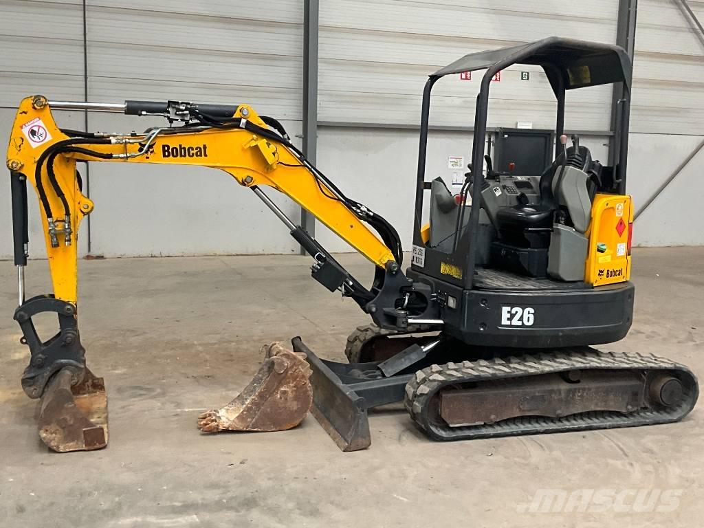 Bobcat E 26 EM 小型挖土機/掘鑿機<7t(小型挖掘機)