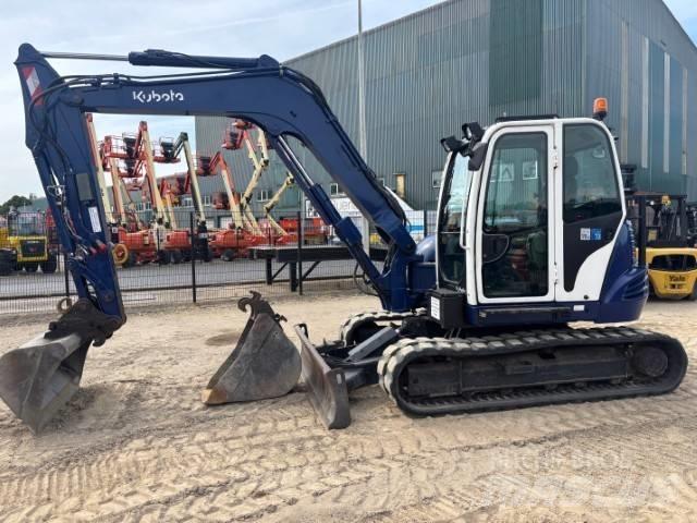 Kubota KX 080-3 中型挖土機/掘鑿機/挖掘機 7t-12t