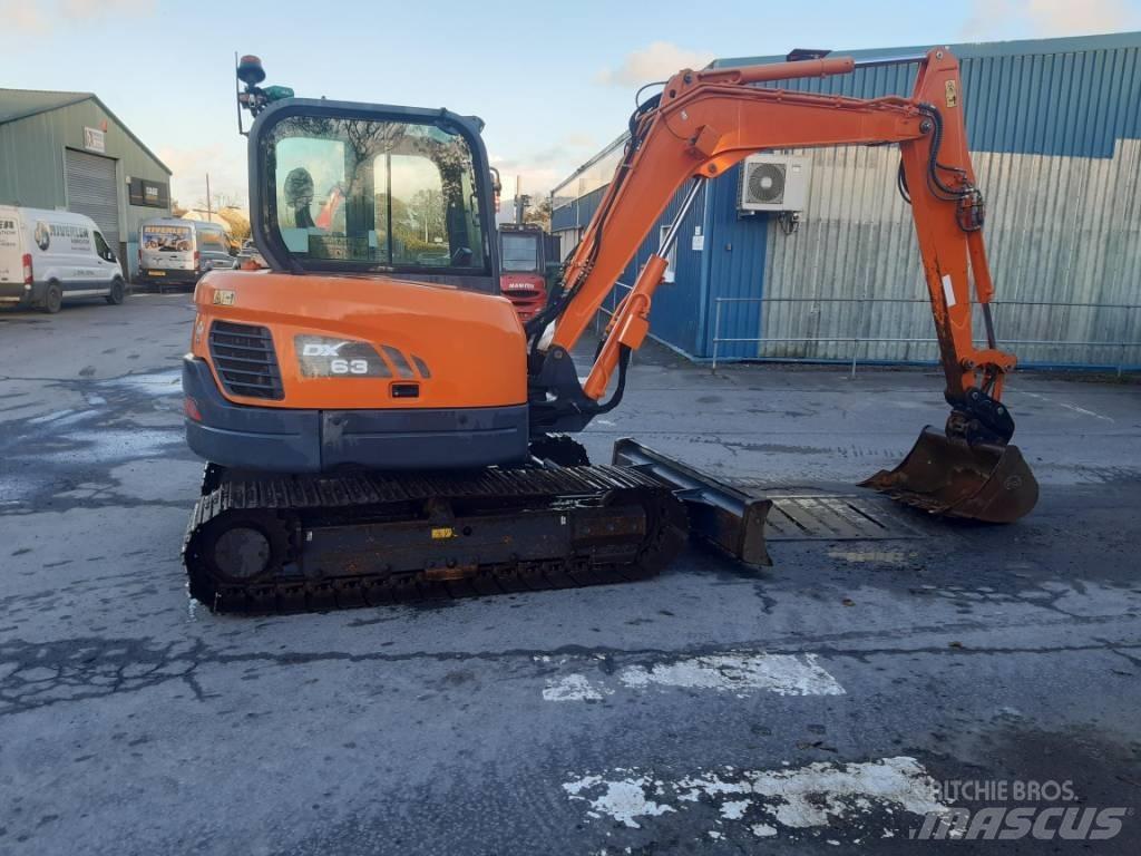 Doosan DX 63-3 履帶式 挖土機/掘鑿機/挖掘機