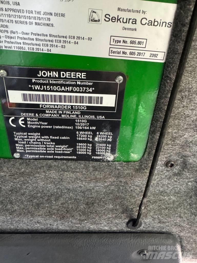 John Deere 1510G 集運機